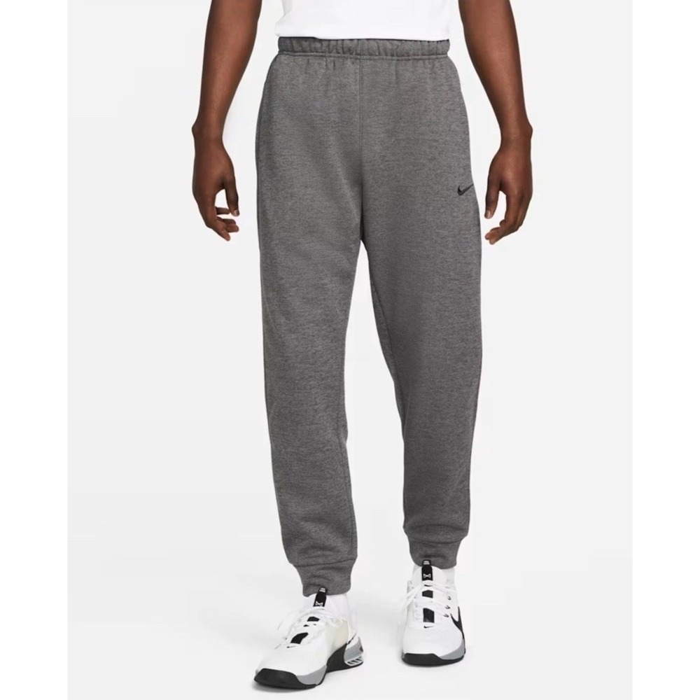 Nike Therma-FIT Tapered Training Sweatpants Mens Medium Charcoal Heather Joggers